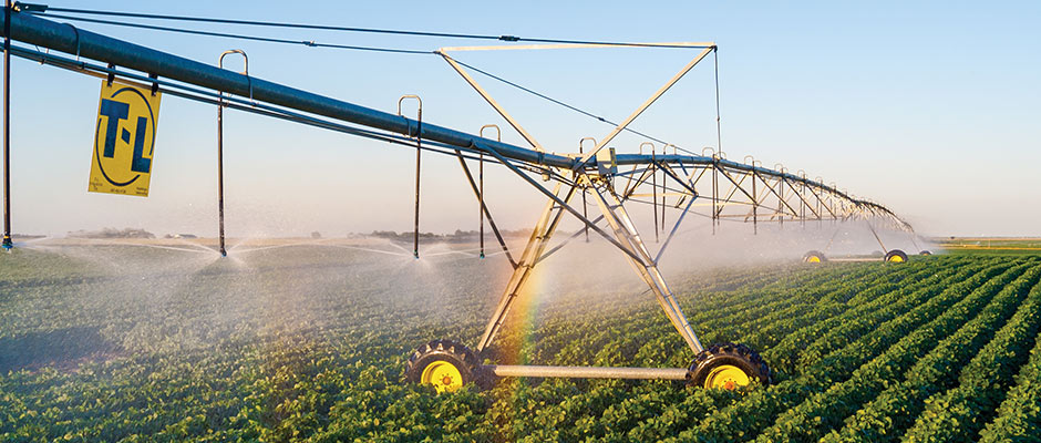 Hydrostatically Powered Pivot Irrigation